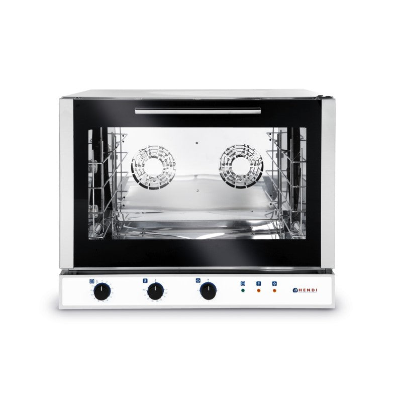 HENDI Gastro-Backofen freistehend mit einstellb. Beschwadung