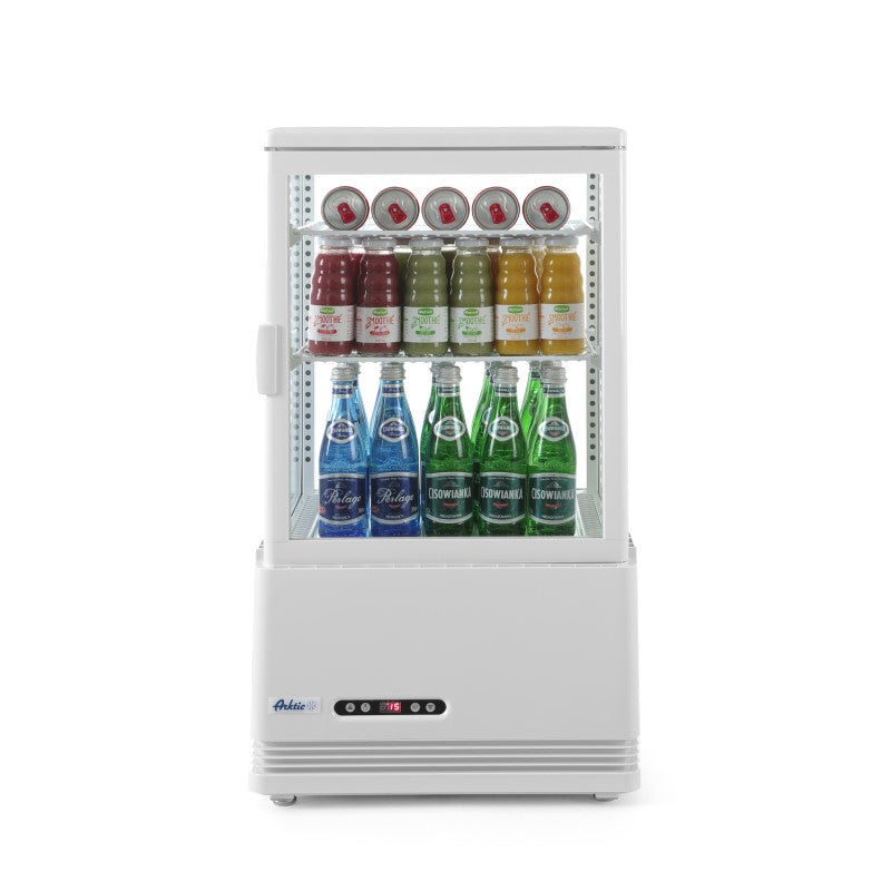 HENDI Getränkekühlschrank Arktic 58L, weiss