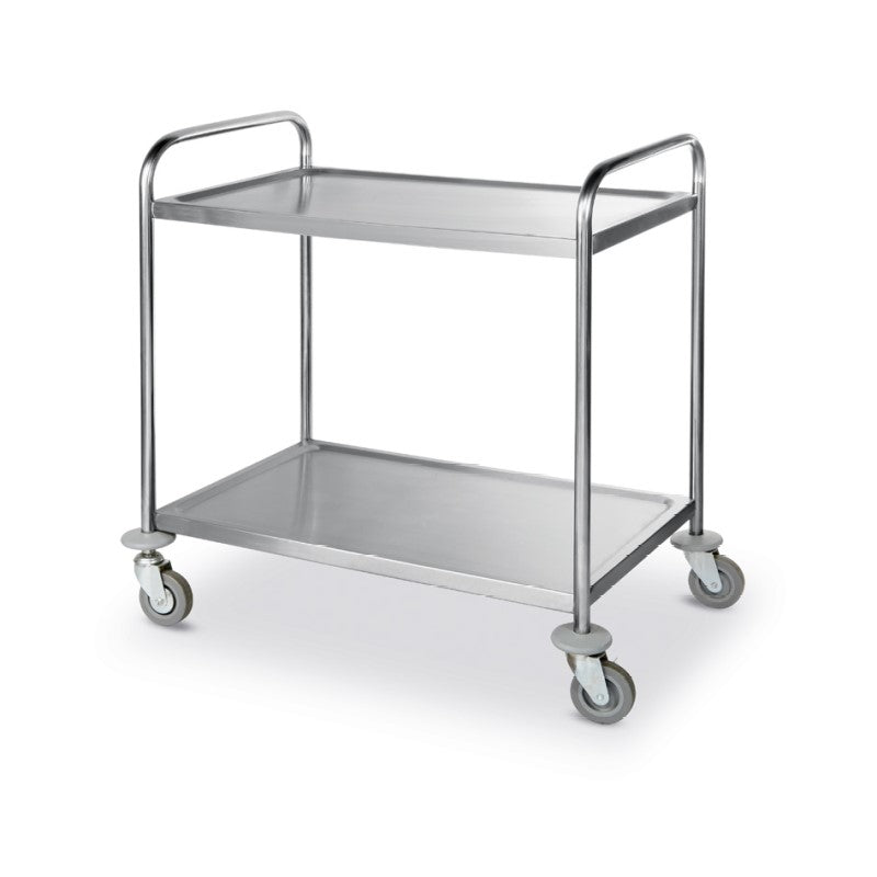 Image of HENDI Gastro-Transport Servierwagen 2-Etagen, 900x590x(H)930mm