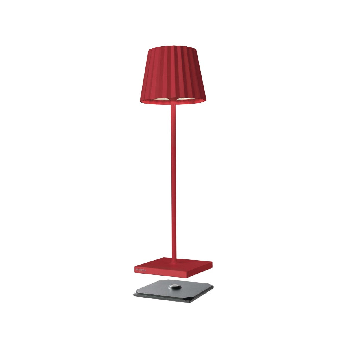 Sompex Tischlampe TROLL 2.0 rot 38cm