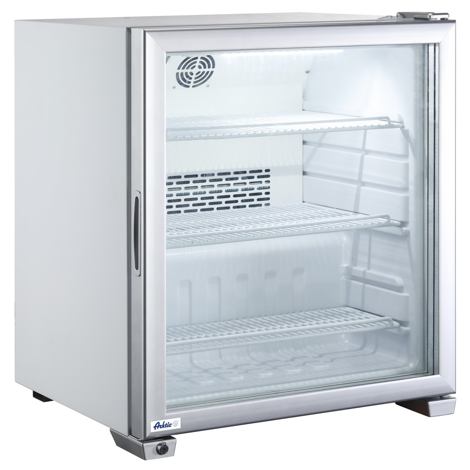 HENDI Gefrierschrank mit Glastür 90 Liter