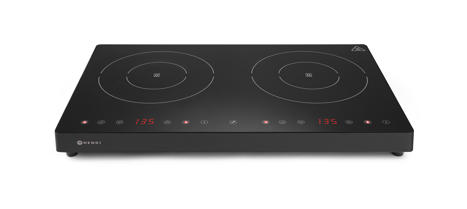 Image of HENDI Induktionskochfeld freistehend doppelt Kitchen Line