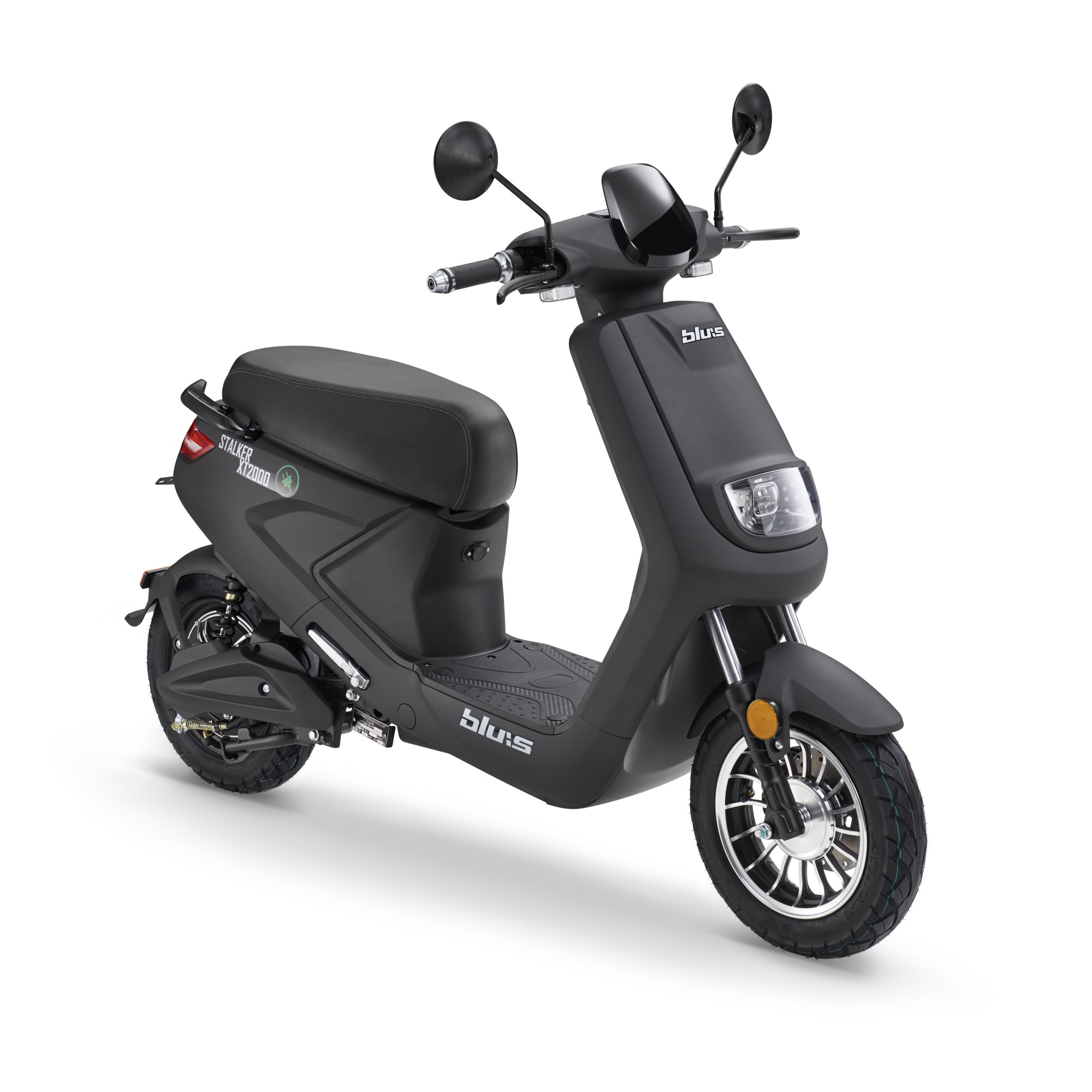 Image of Blus Elektroroller XT2000, black, 45km/h