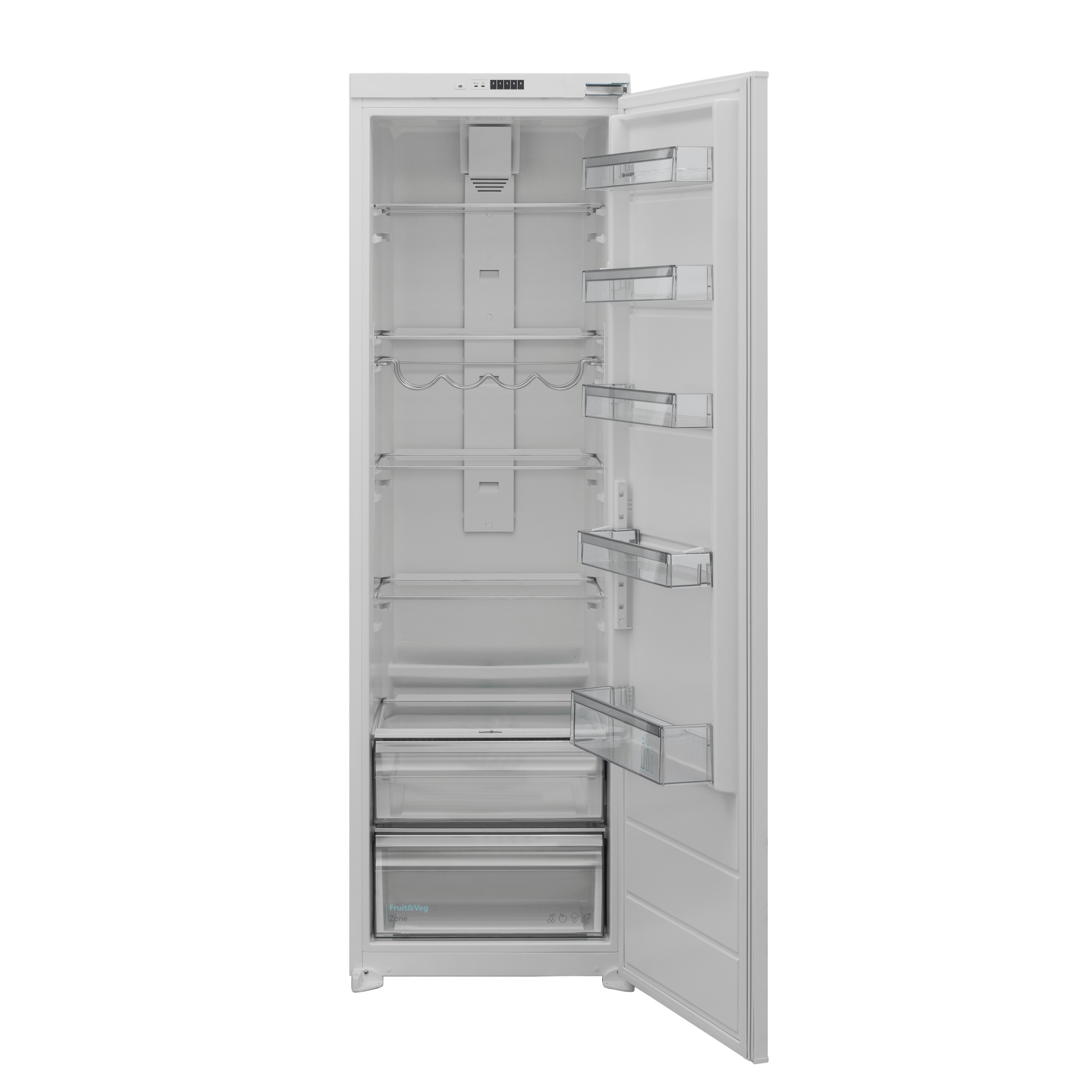 Sharp Einbaukühlschrank SJ-LD300E00X, 178er-Nische, Festtür