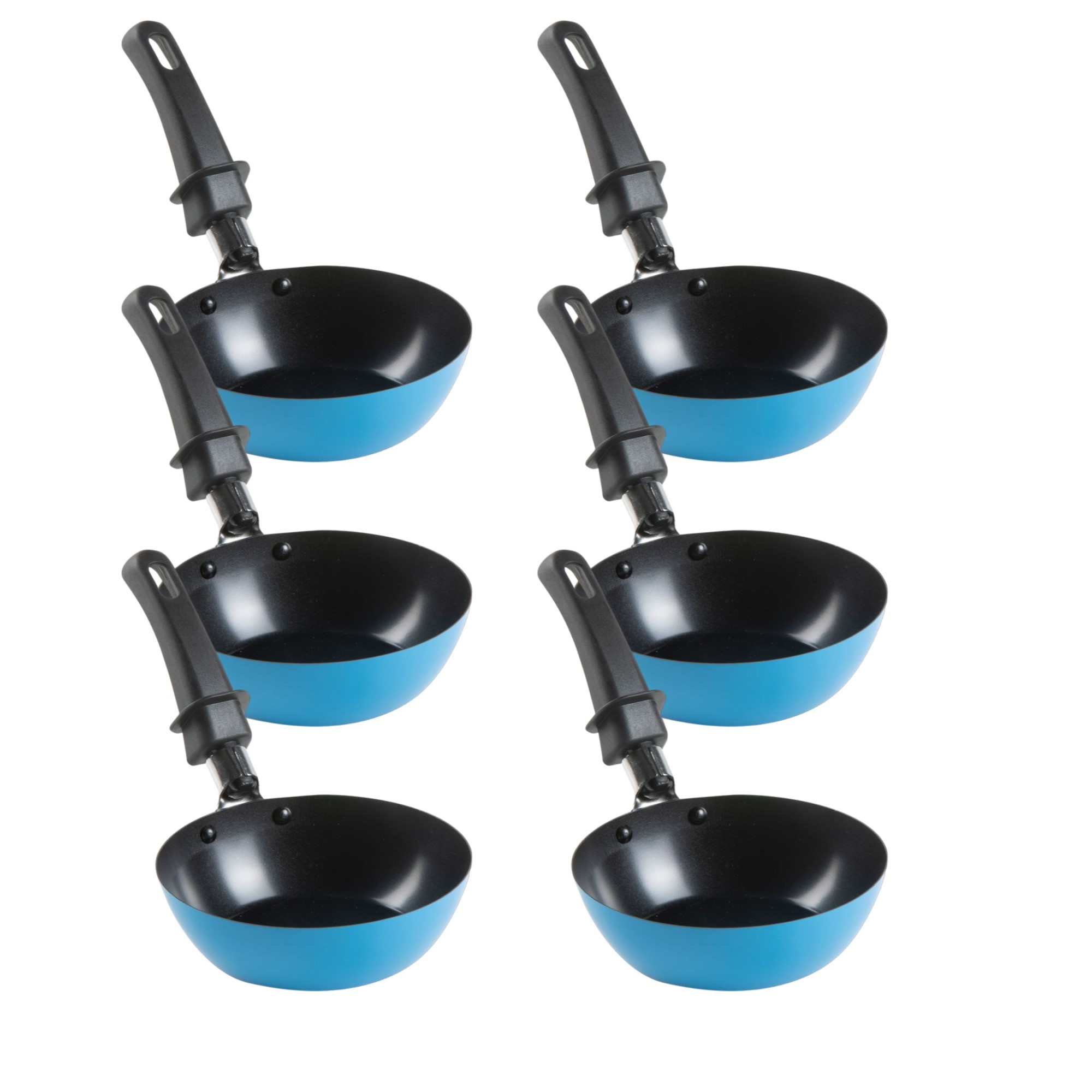 Image of Domo Wok Pfännchen 6er Set, blau