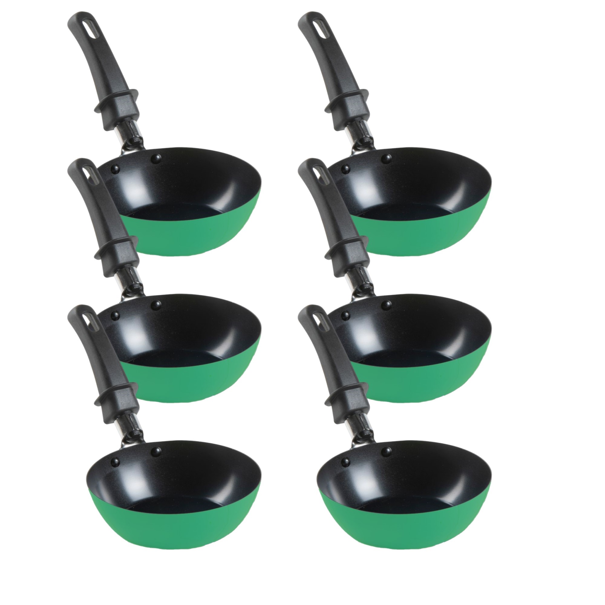Image of Domo Wok Pfännchen 6er Set, grün