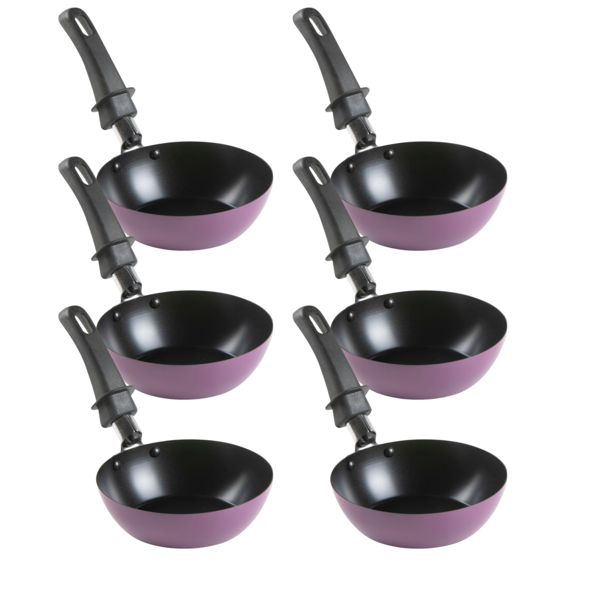 Image of Domo Wok Pfännchen 6er Set, lila