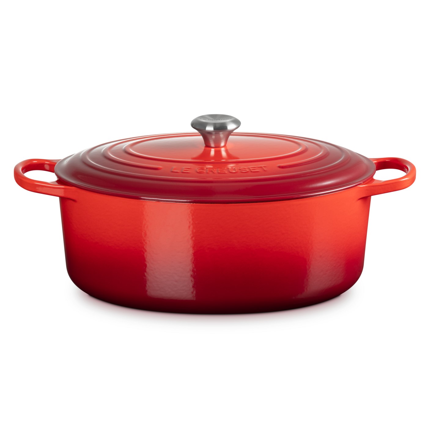 Image of Le Creuset Pfanne Signature Gusseisen-Bräter, 35cm, oval