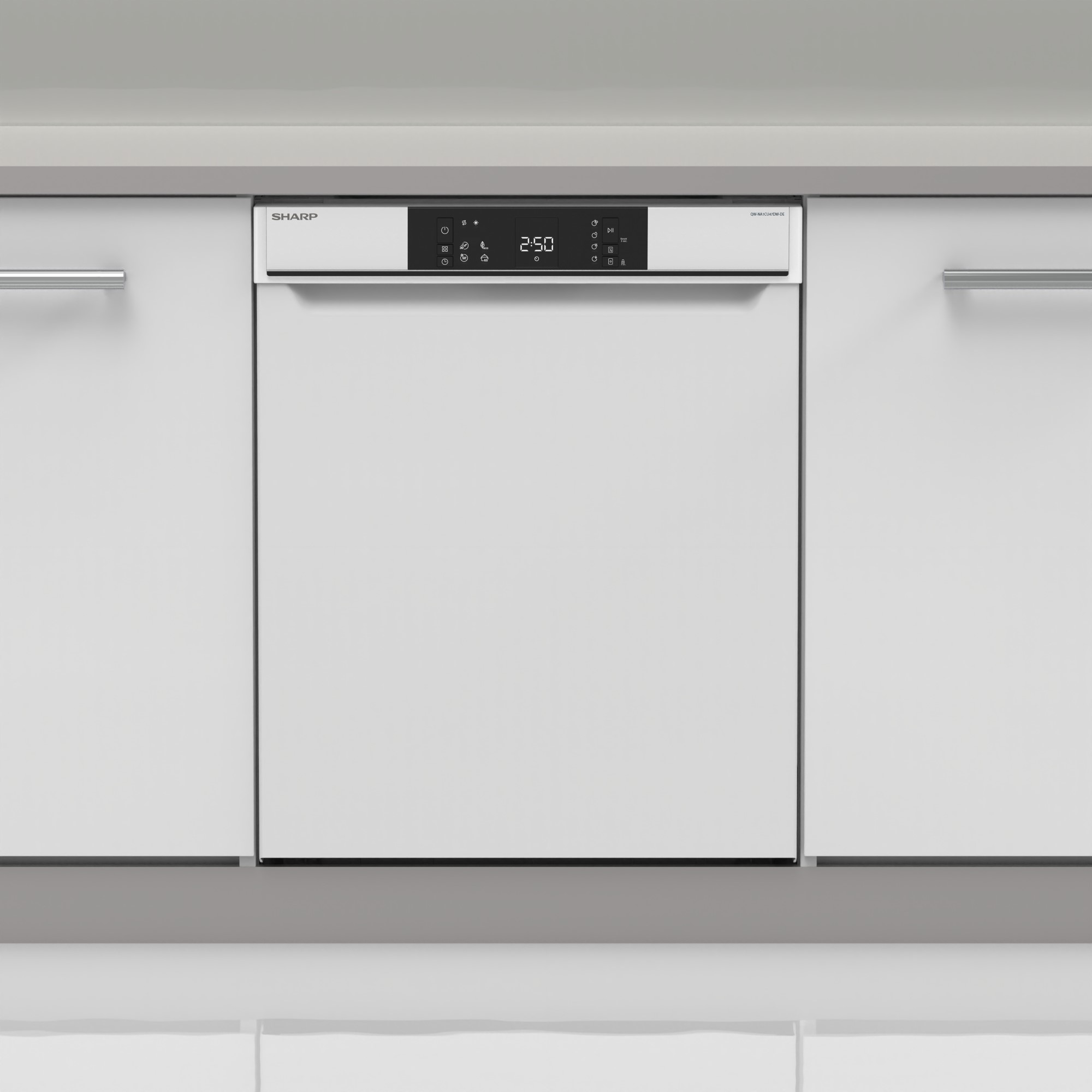 Image of Sharp Geschirrspüler Unterbau teilint. QW-NA1CU47DW 60cm