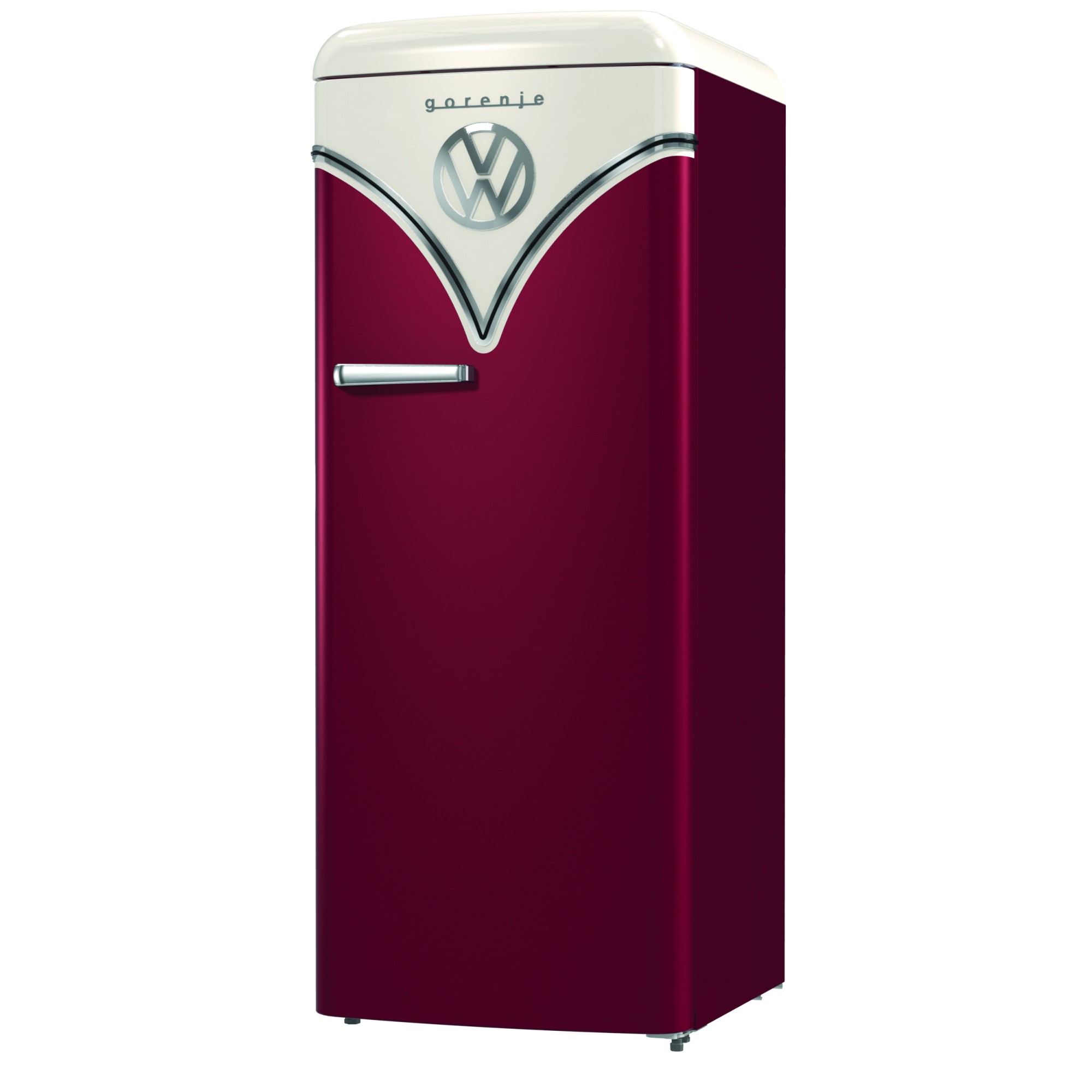 Gorenje Kühl- / Gefrierkombination OBRB615DR, 247 L, VW-Bulli Design