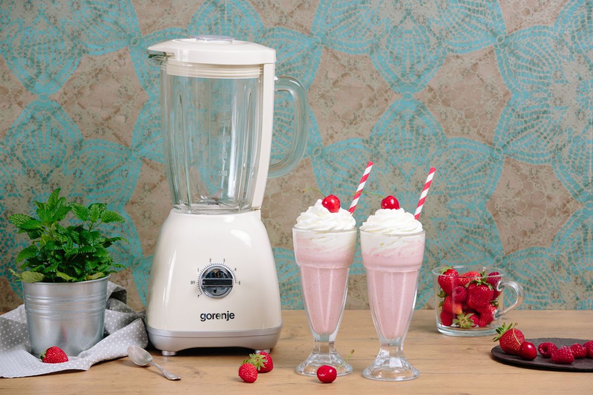gorenje Mixer Standmixer – beige (Retro Collection)