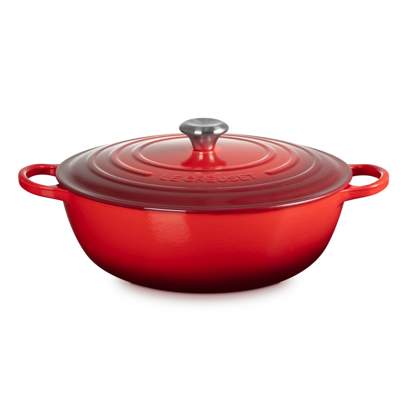 Image of Le Creuset Pfanne La Marmite Signature 32 cm, Kirschrot