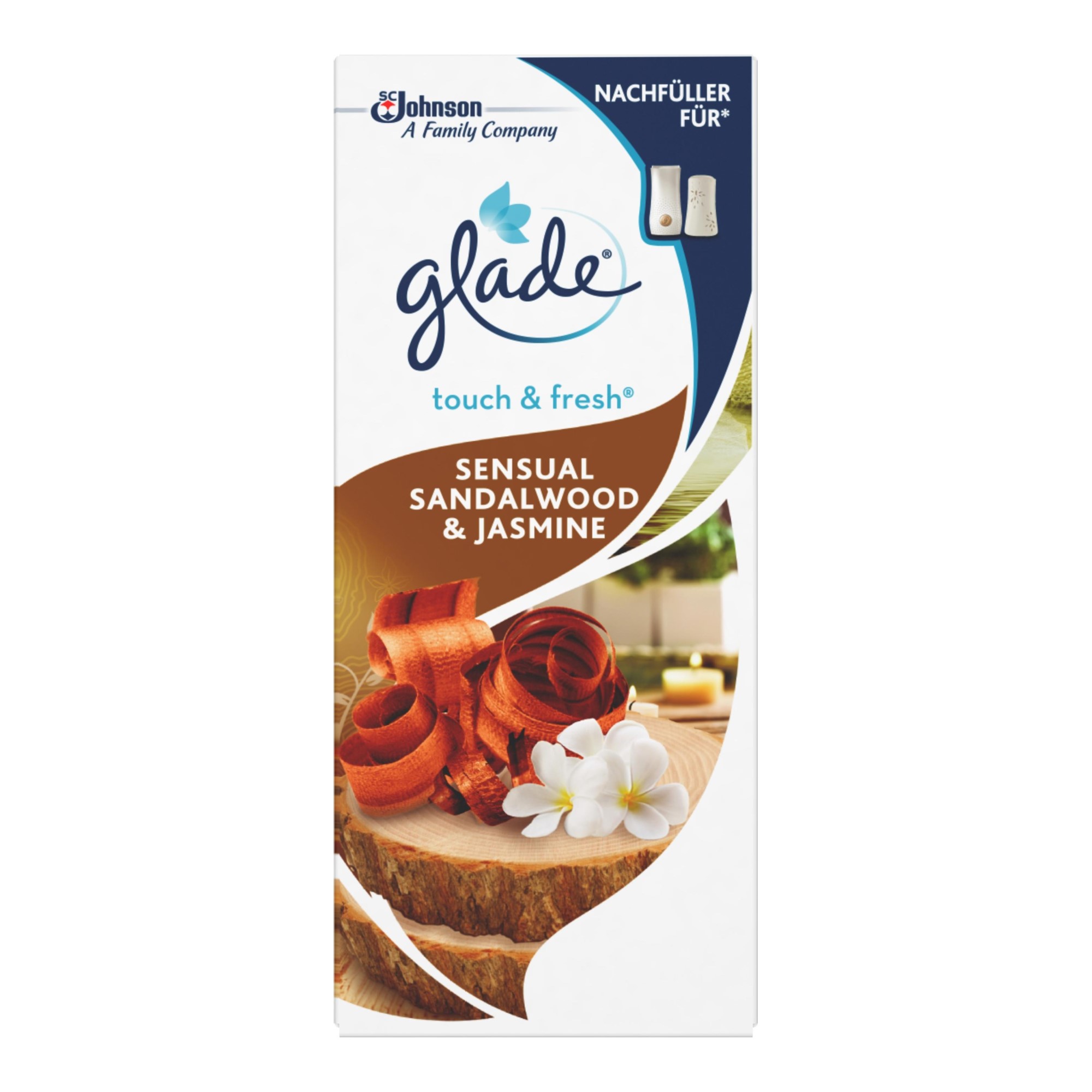 Glade by Brise Lufterfrischer Touch & Fresh Nachfüller Sensual