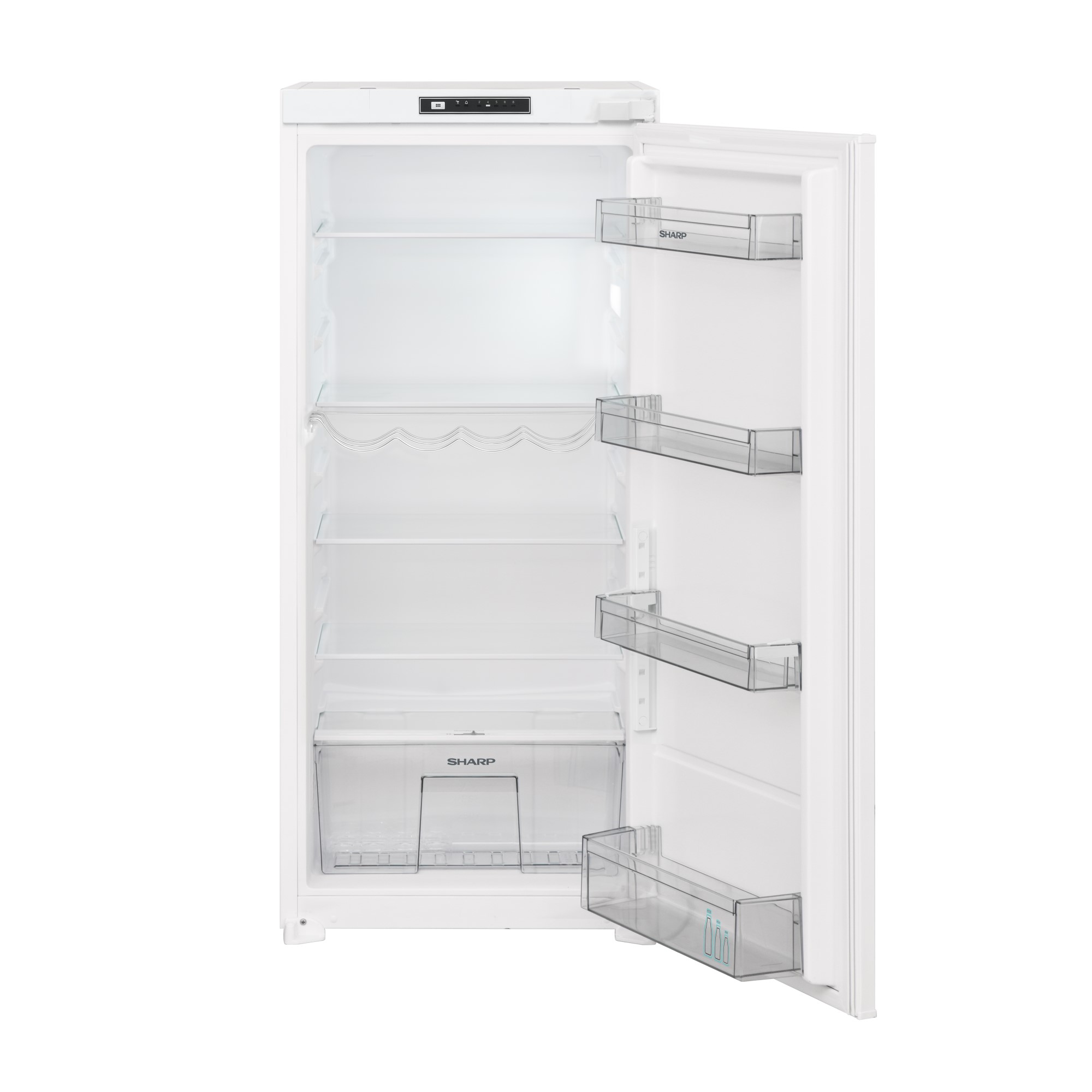 Sharp Einbaukühlschrank SJ-LD195E0XS, 123er-Nische,Schlepptür