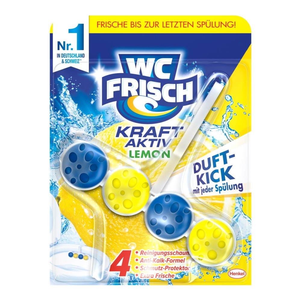 WC Frisch WC Stein WC Stein Kraft Aktiv Lemon 50g