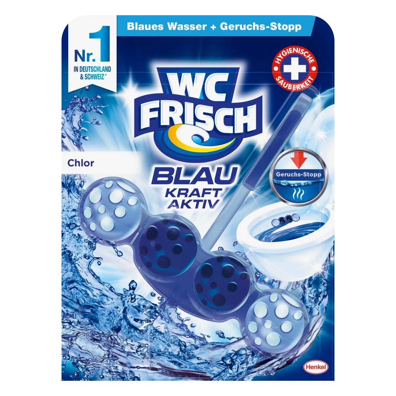 WC Frisch WC Stein WC Stein Kraft Aktiv Chlor 50g