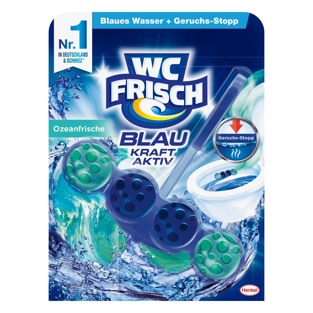 WC Frisch WC Stein WC Stein Kraft Aktiv Ozeanfrisch 50g