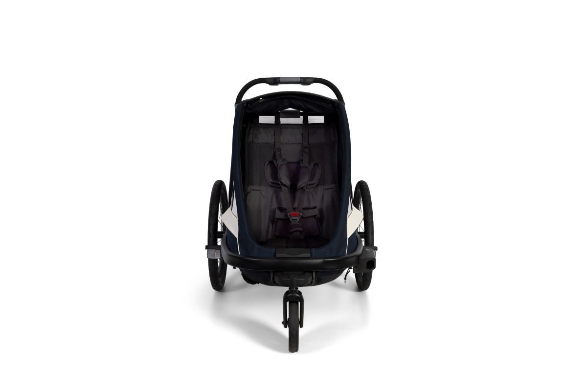Hamax Fahrradanhänger Fahrradanhänger Breez ONE navy/cream