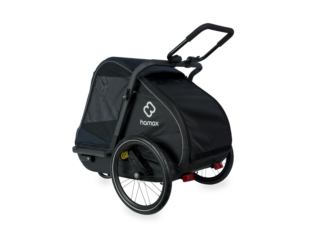 Hamax Dog Trailer Dog Trailer Pluto L navy/schwarz