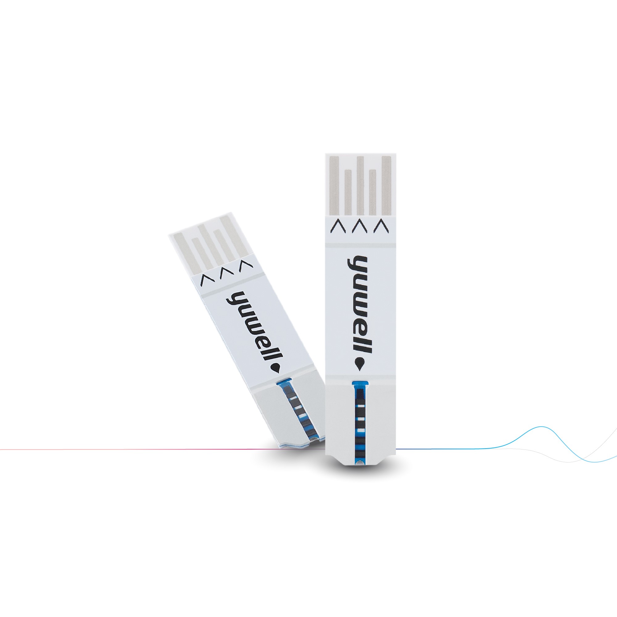 Image of Yuwell Blutzuckermessgerät Teststreifen Y350 Set 500 Stück