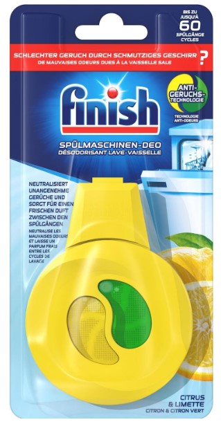 Finish Spülmaschinen-Deo Spülmaschinen-Deo Citrus und Limone 60 Spülgänge