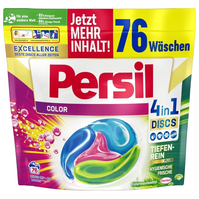 Persil DISCS DISCS Color 76WL 1,292kg