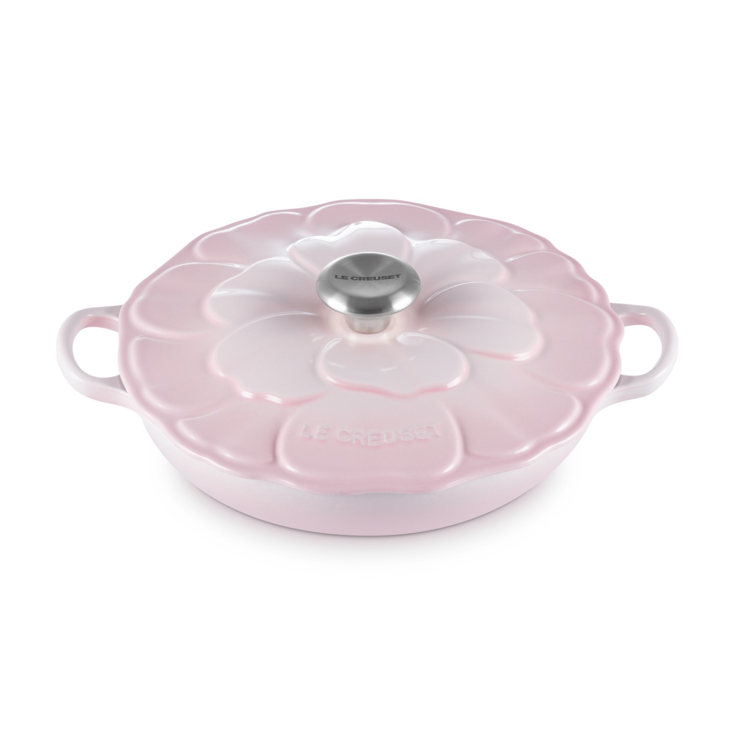 Image of Le Creuset Pfanne Flower Shell Pink 26cm