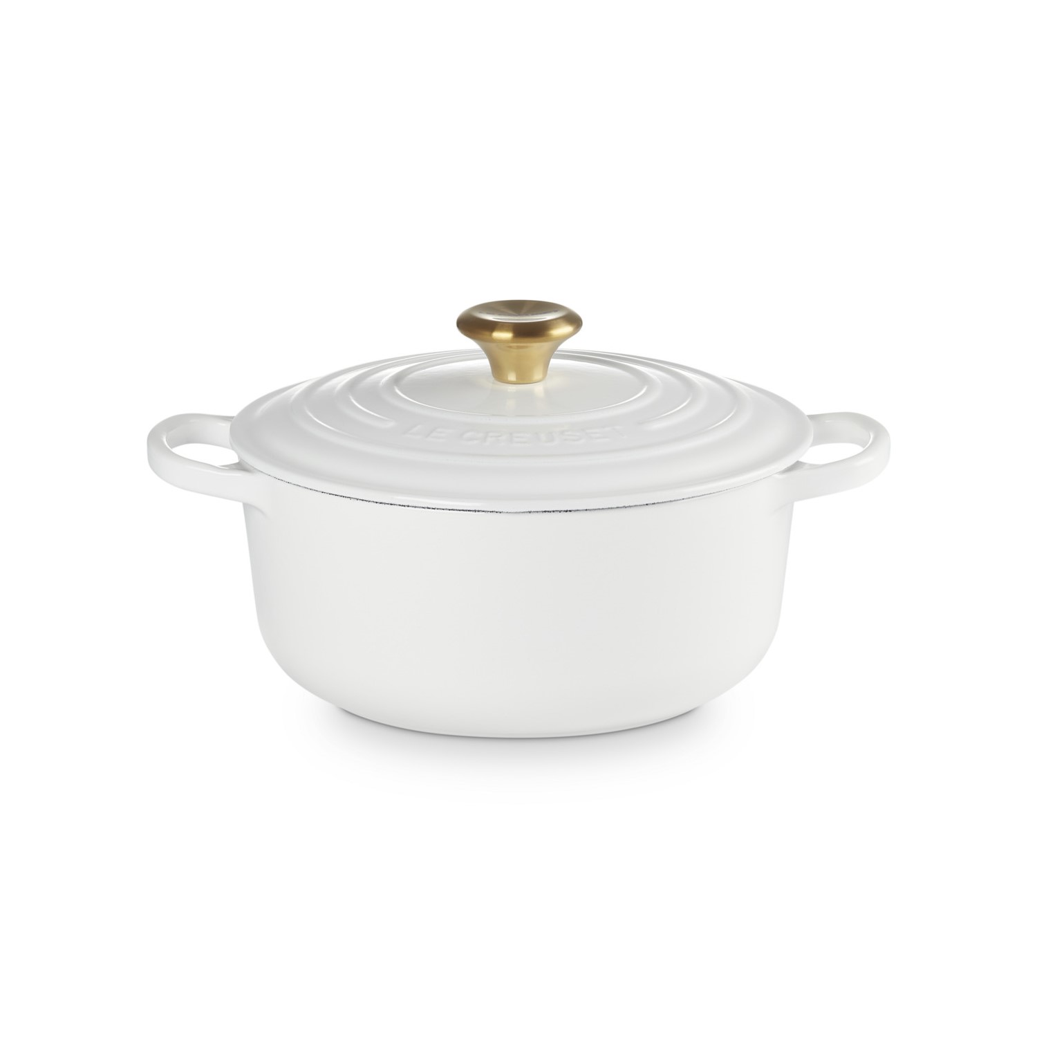 Image of Le Creuset Pfanne Signature Bräter Round 20 cm White