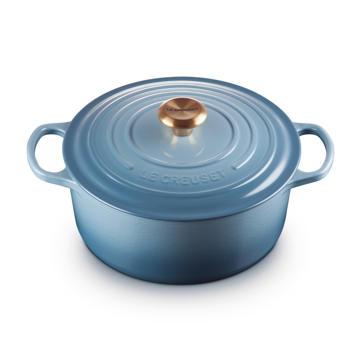 Image of Le Creuset Pfanne Signature Bräter Round 20 cm Chambray