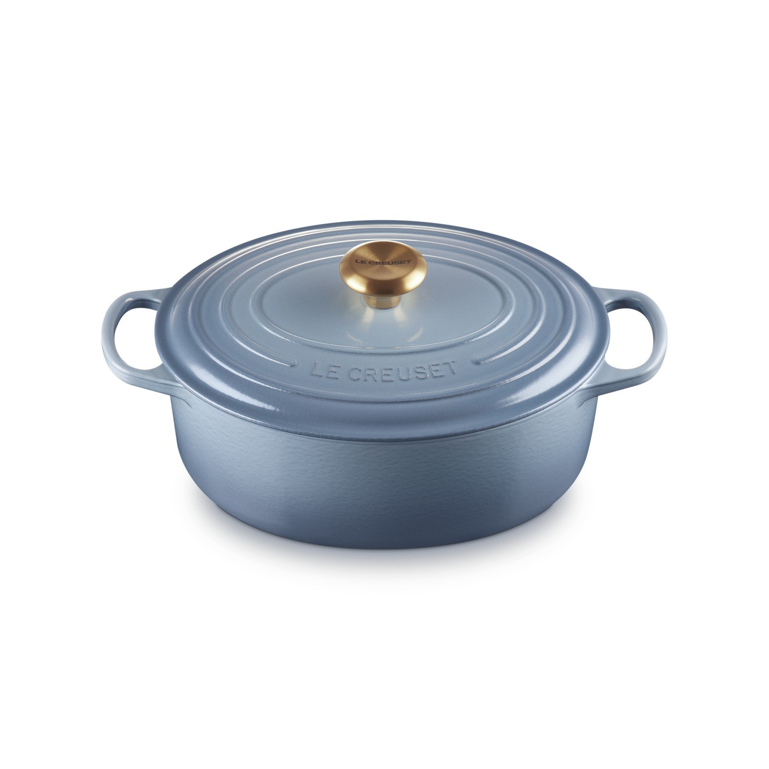 Image of Le Creuset Pfanne Signature Bräter Oval 29 cm Chambray