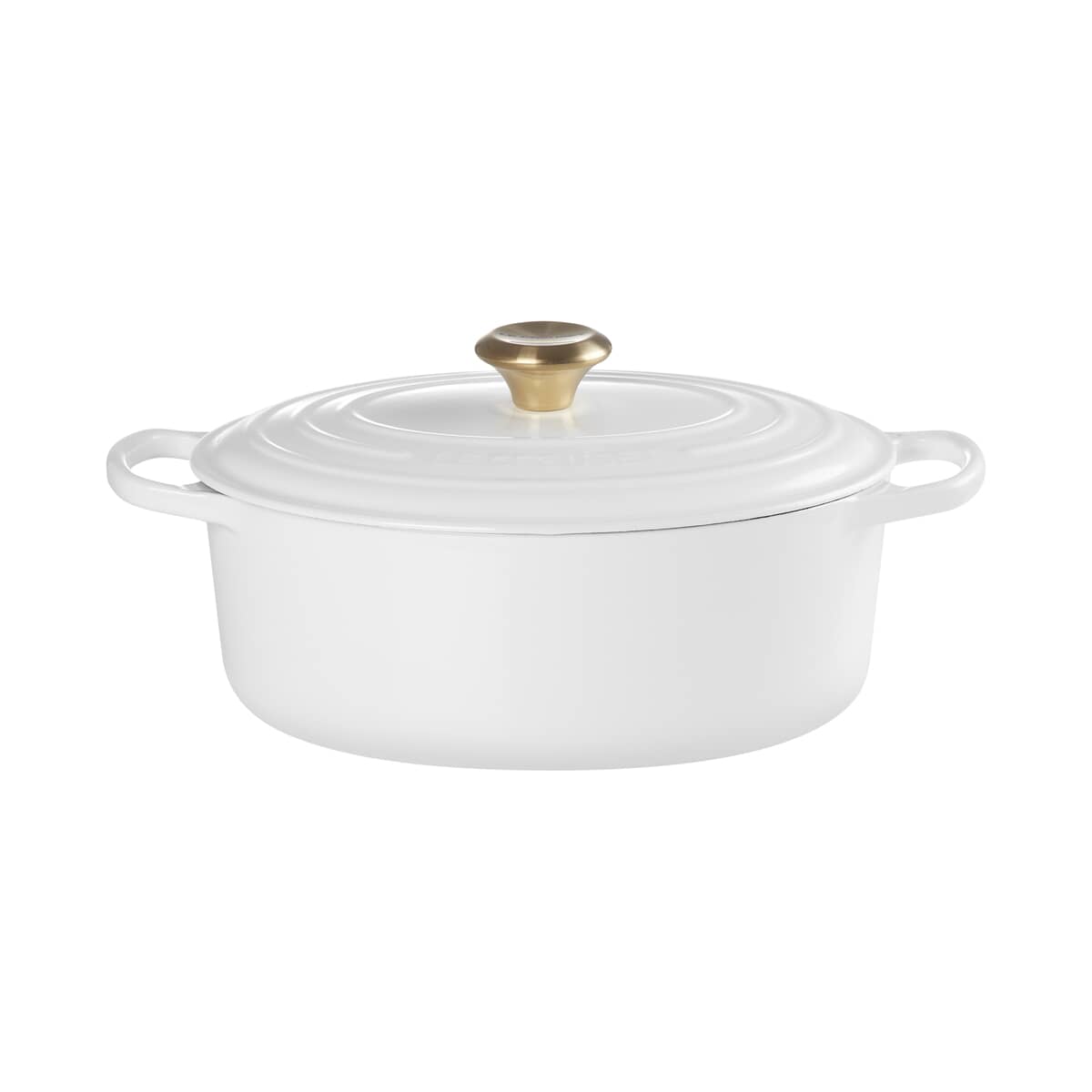 Image of Le Creuset Pfanne Signature Bräter Oval 29 cm White