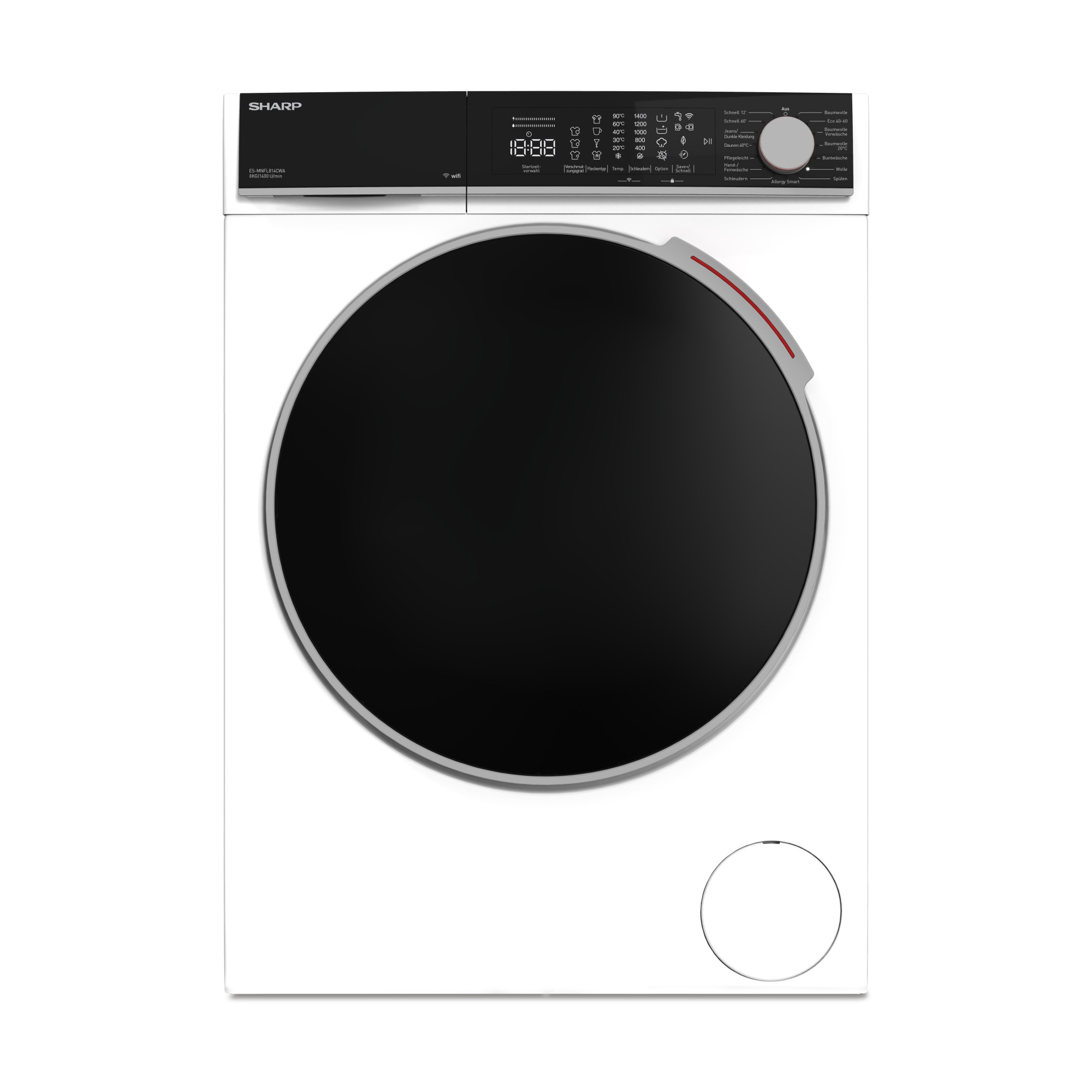 Image of Sharp Waschmaschine ES-MNFL814CWA-CH, A-Kl.WiFi