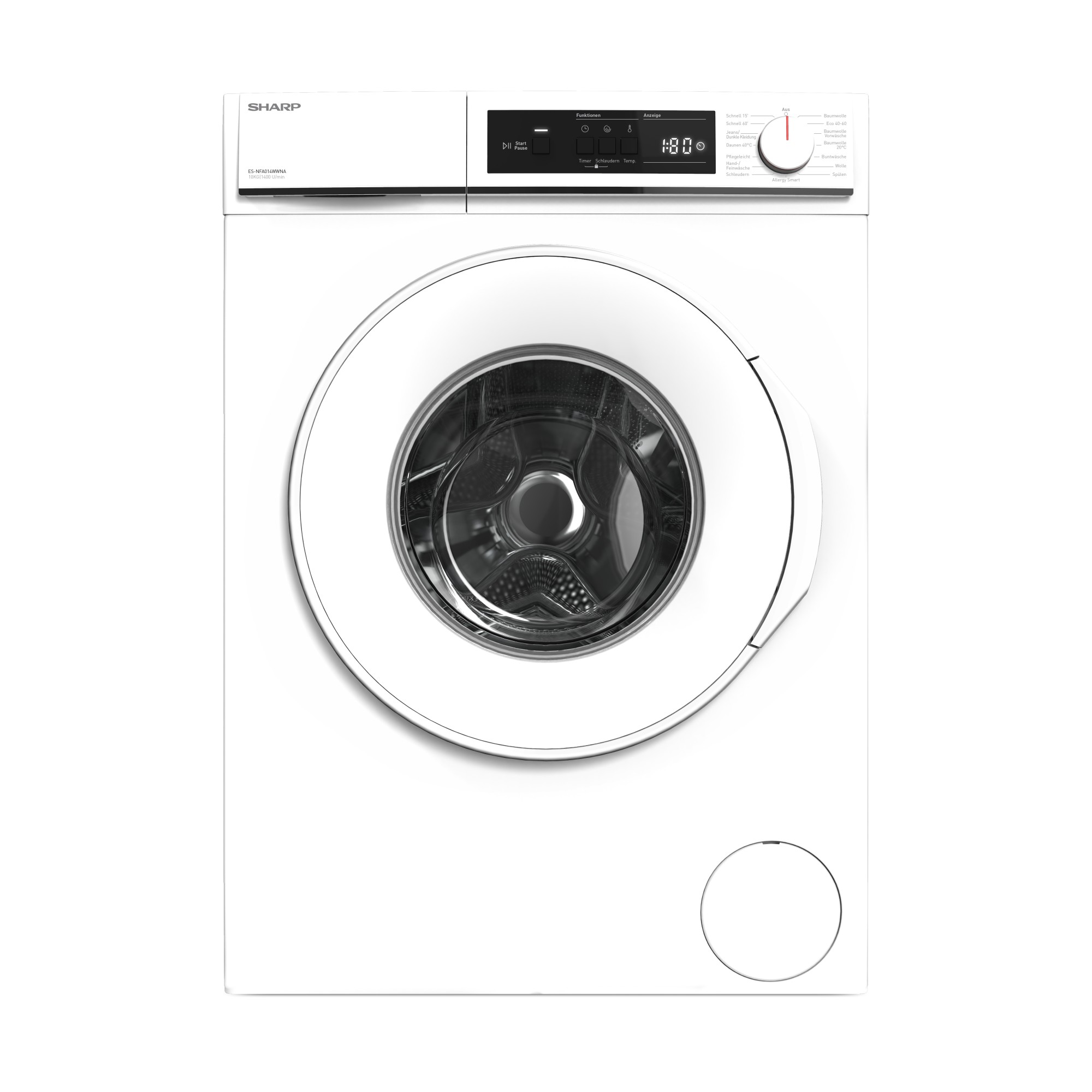 Image of Sharp Waschmaschine ES-NFA014WWNA-CH 10kg