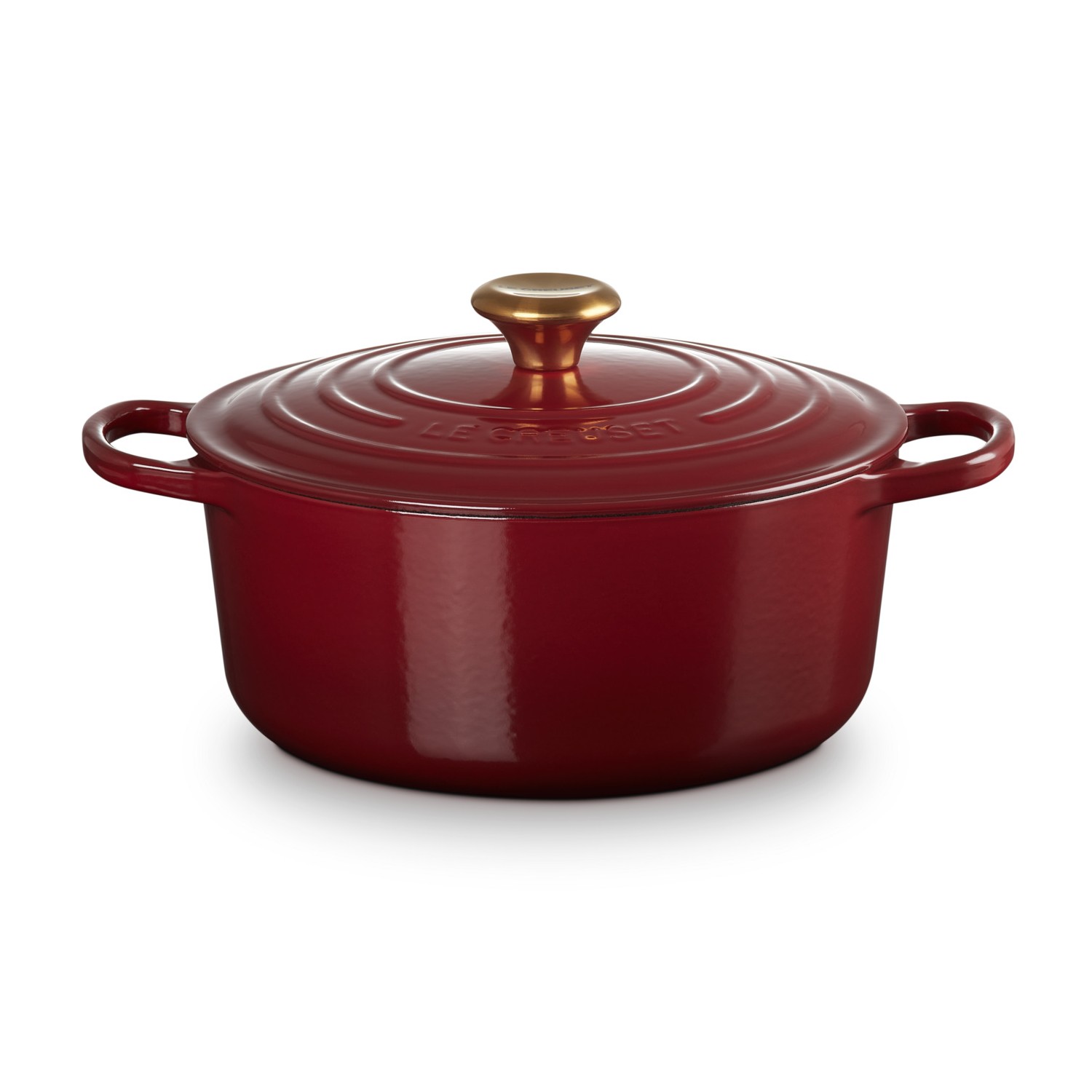 Image of Le Creuset Pfanne Signature Gusseisen-Bräter, Ø 26cm, garnet